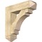 Ekena Millwork Merced Arts and Crafts Rough Sawn Bracket w/ Offset Brace, Douglas Fir, 8"W x 30"D x 30"H BKT0806X30X30MRC03RDF - alternate 1